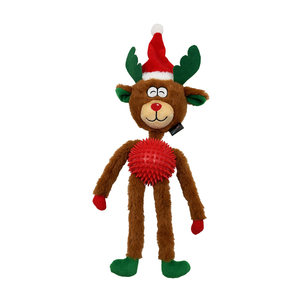 Hem and Boo Xmas Characters With Spiky Ball Tummy