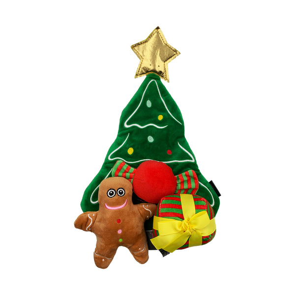 Hem and Boo Xmas Tree With Presents