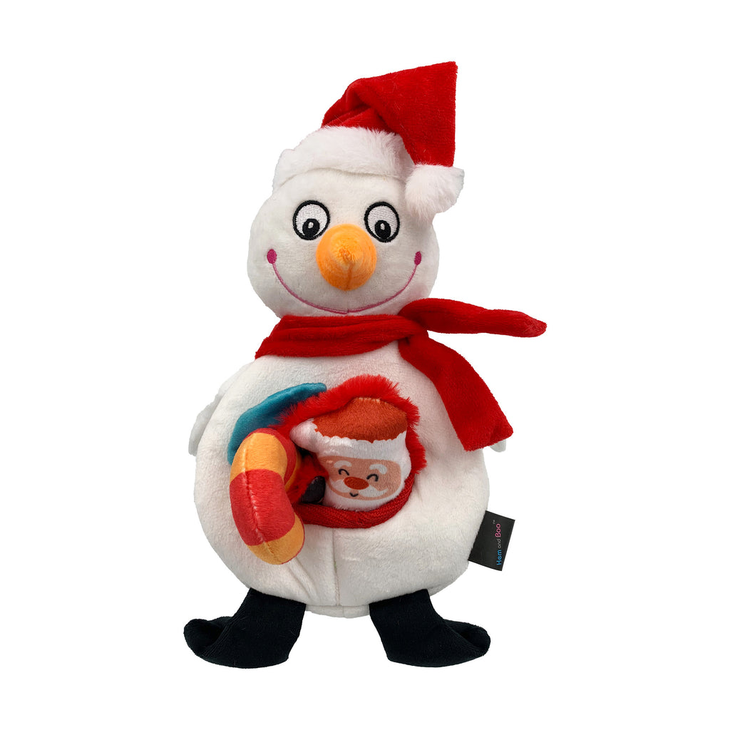 Hem and Boo Snowman With Presents