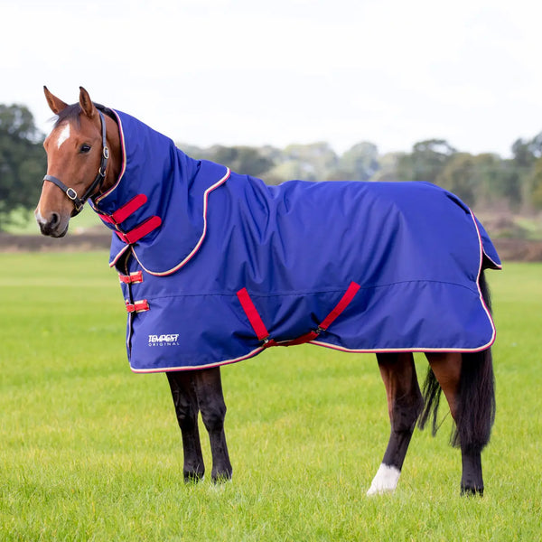 Tempest Original 100 Turnout Rug And Neck Set - Navy