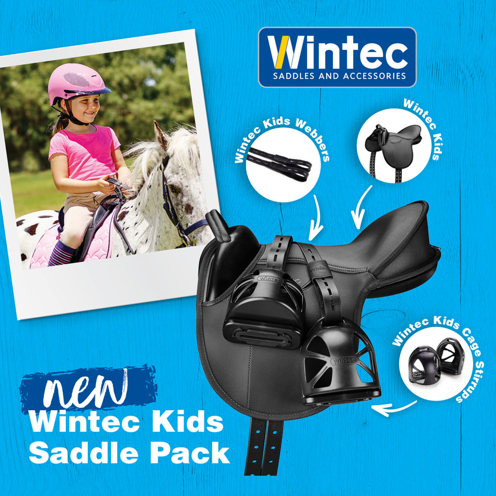 Wintec Kids Saddle Pack - Black
