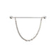 Supreme Products Class Act Collar Pin - Silver