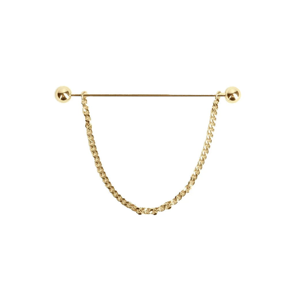 Supreme Products Class Act Collar Pin - Gold