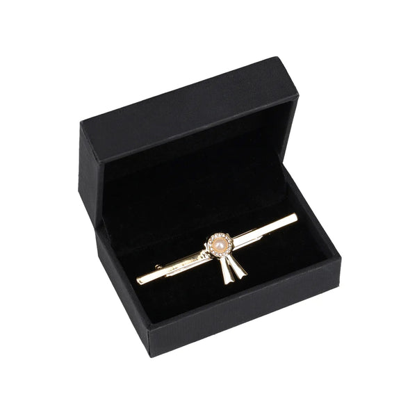 Supreme Products Royal Rosette Tie Pin - Gold