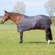 HyCONIC 100g Stable Rug - Charcoal/Red