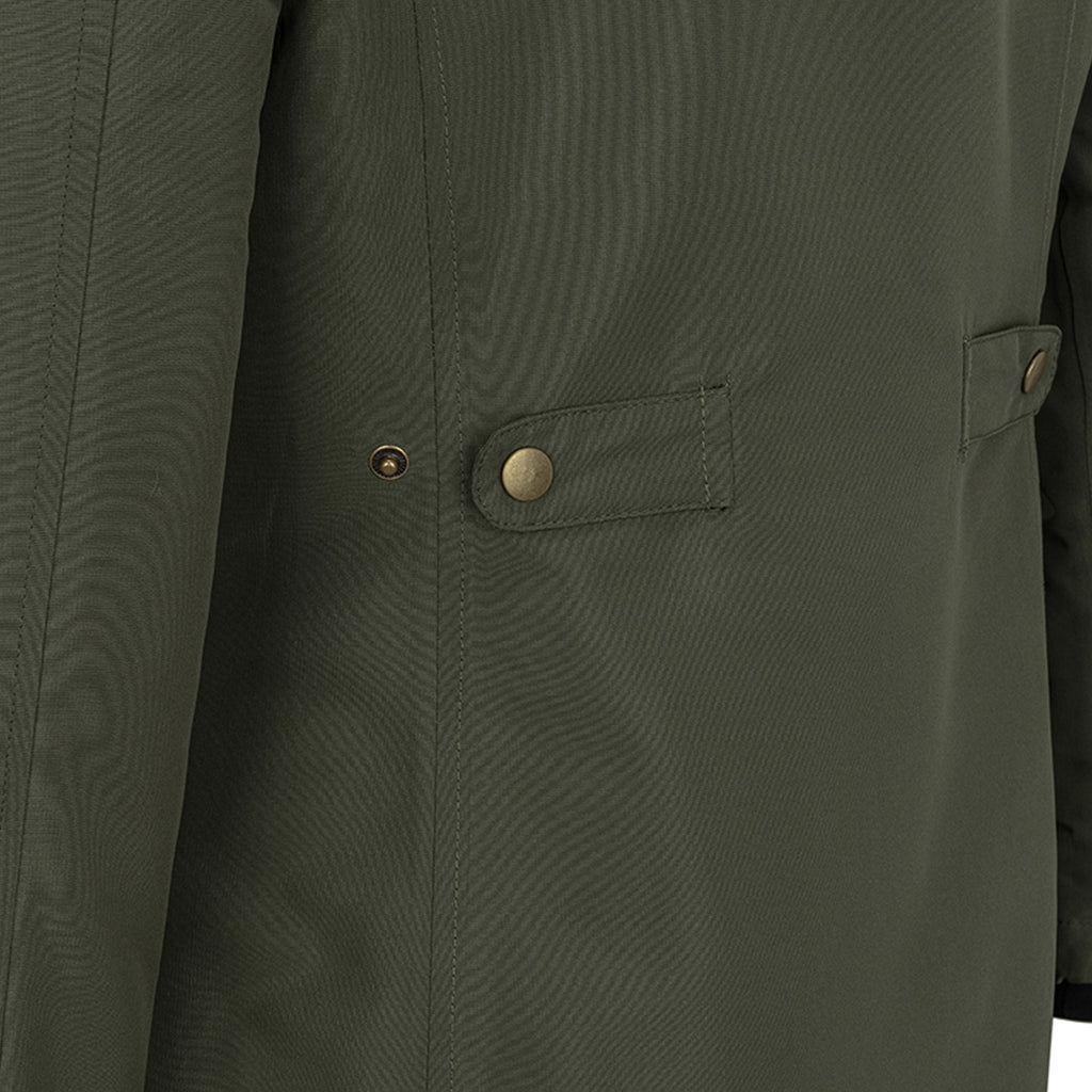 Hoggs of Fife Ladies Walker Long Coat - Fern Green