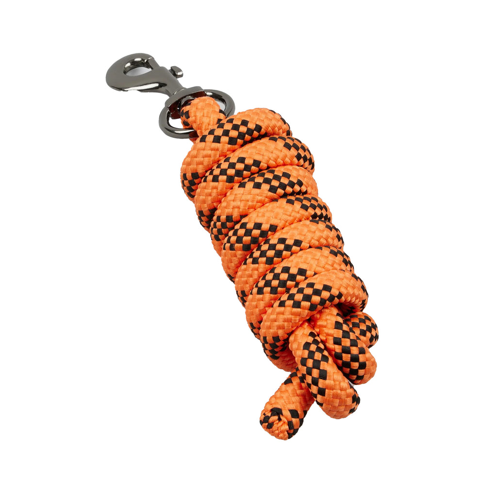 Premier Equine Duco Padded Head Collar with Lead Rope - Orange