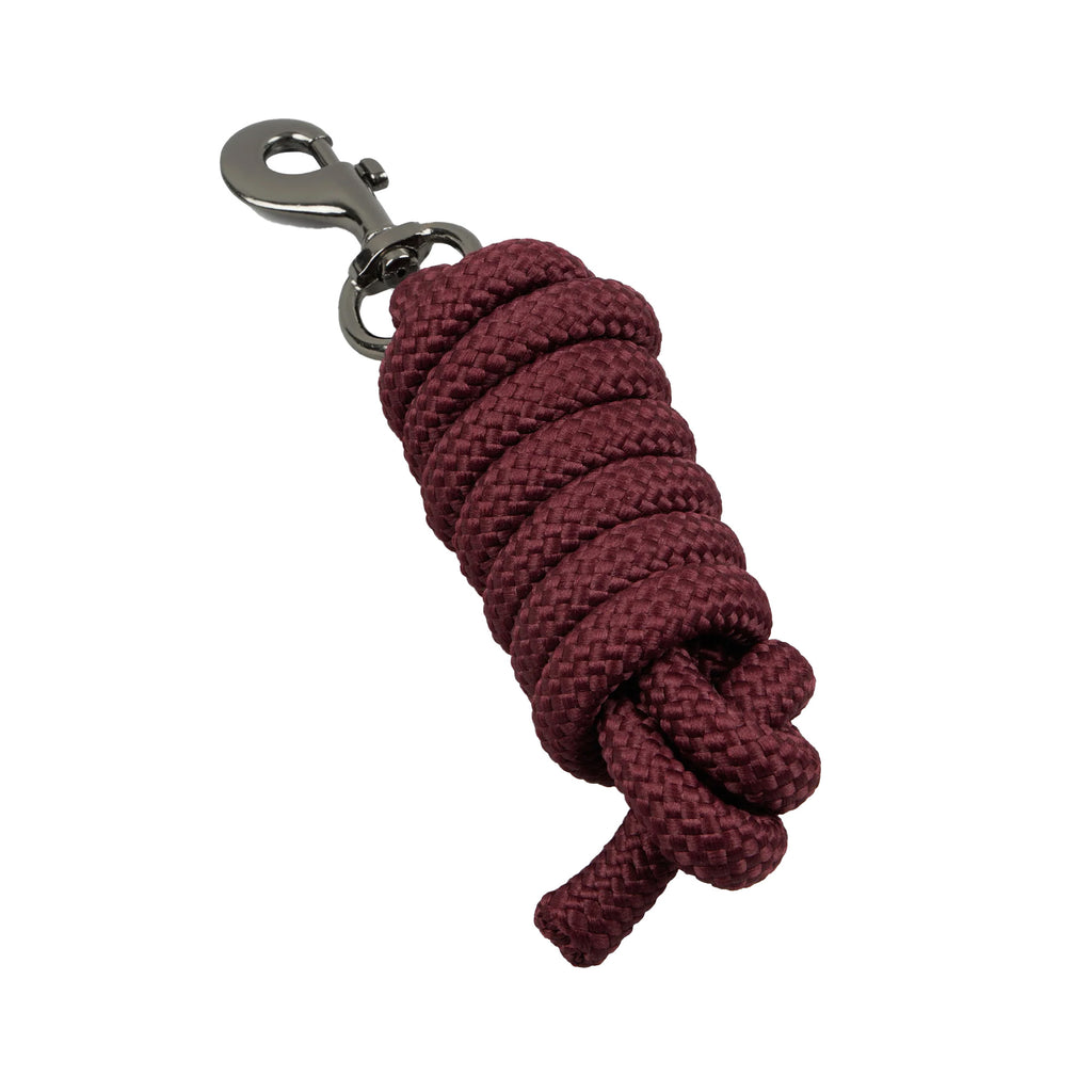 Premier Equine Necto 3D Mesh Head Collar with Lead Rope - Burgundy