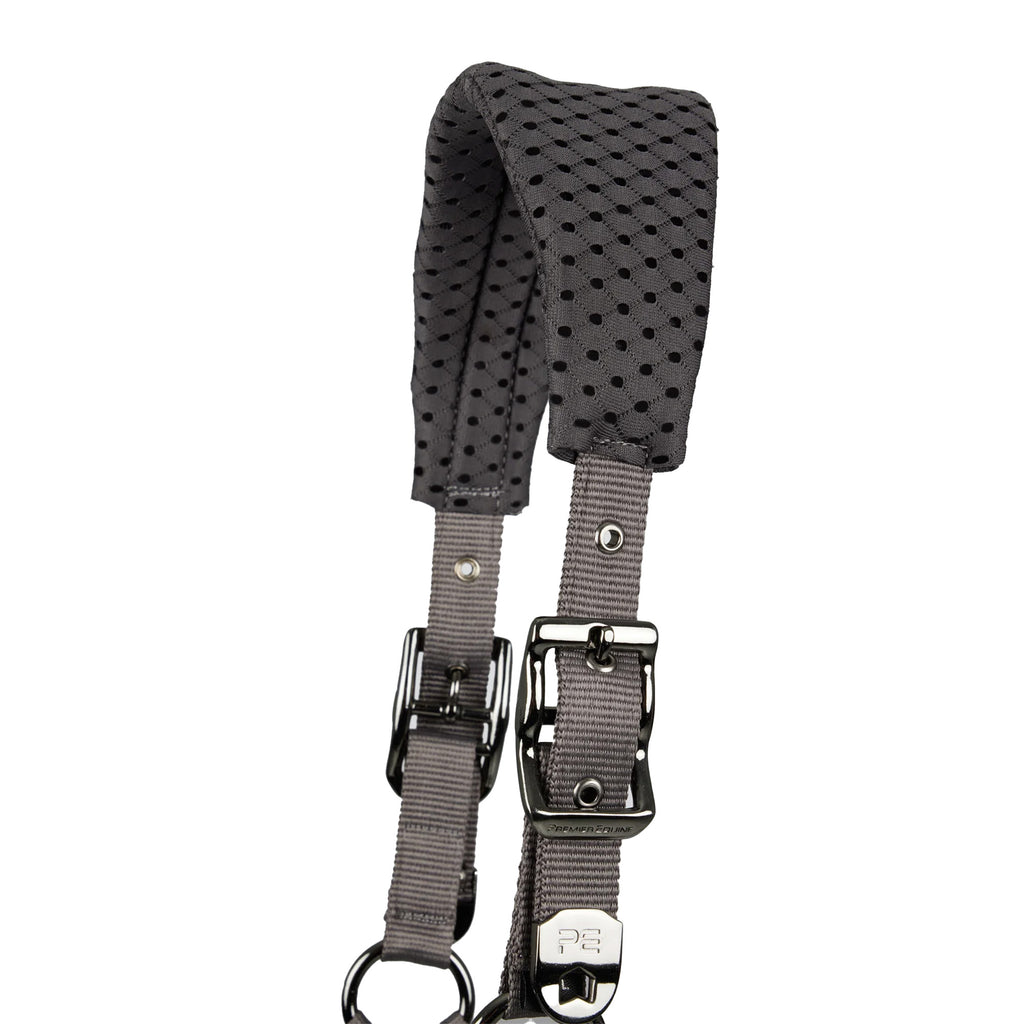 Premier Equine Necto 3D Mesh Head Collar with Lead Rope - Grey