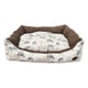 Snug and Cosy Farmyard Rectangle Bed - Cream