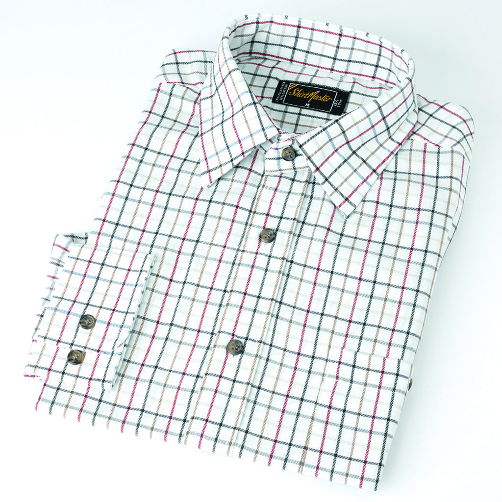 ShirtMaster Mens Tattershall Shirt - Red