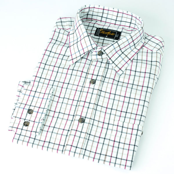 ShirtMaster Mens Tattershall Shirt - Red
