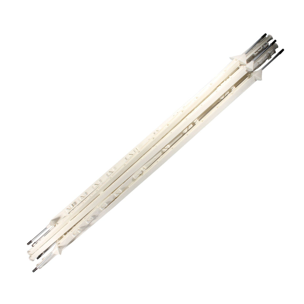 Fenceman Poly Post 1.4m White Pack Of 10