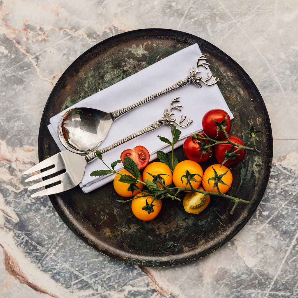 Culinary Concepts Stag Head Salad Servers