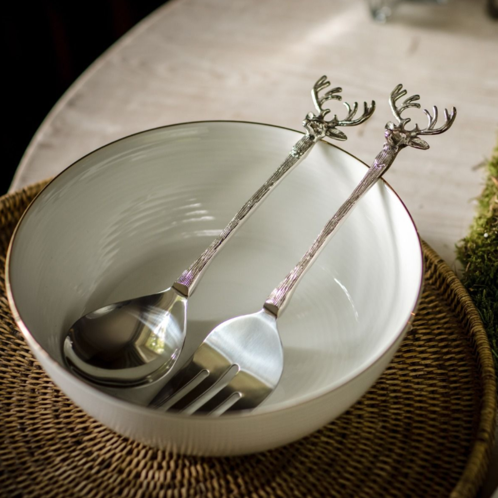 Culinary Concepts Stag Head Salad Servers