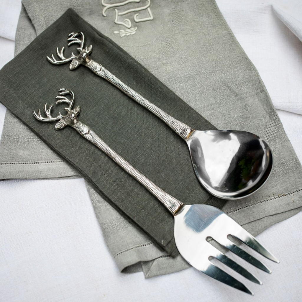 Culinary Concepts Stag Head Salad Servers