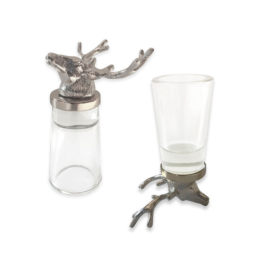 Culinary Concepts Stag Shot Glasses Set