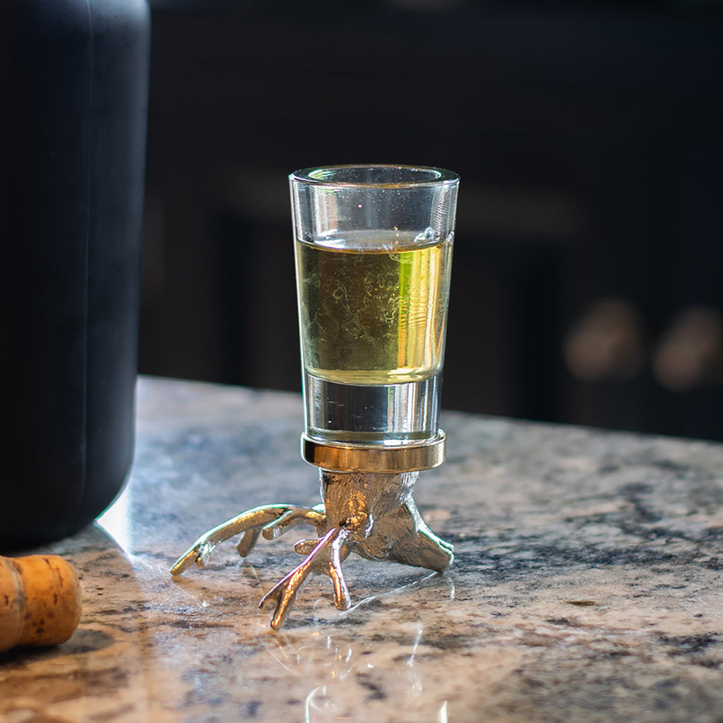 Culinary Concepts Stag Shot Glasses Set