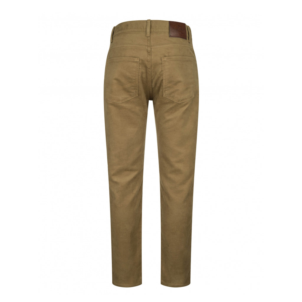Hoggs of Fife Mens Carrick Technical Stretch Moleskin Jean-Dried Moss
