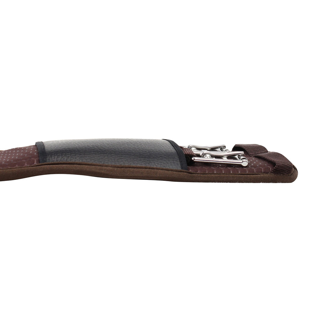 KM Elite Memory Foam Dressage Girth - Brown