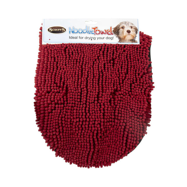 Scruffs Noodle Drying Towel - Burgundy