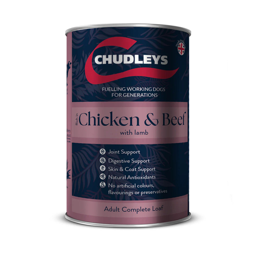Chudleys Complete Wet Adult Working Dog Variety Pack