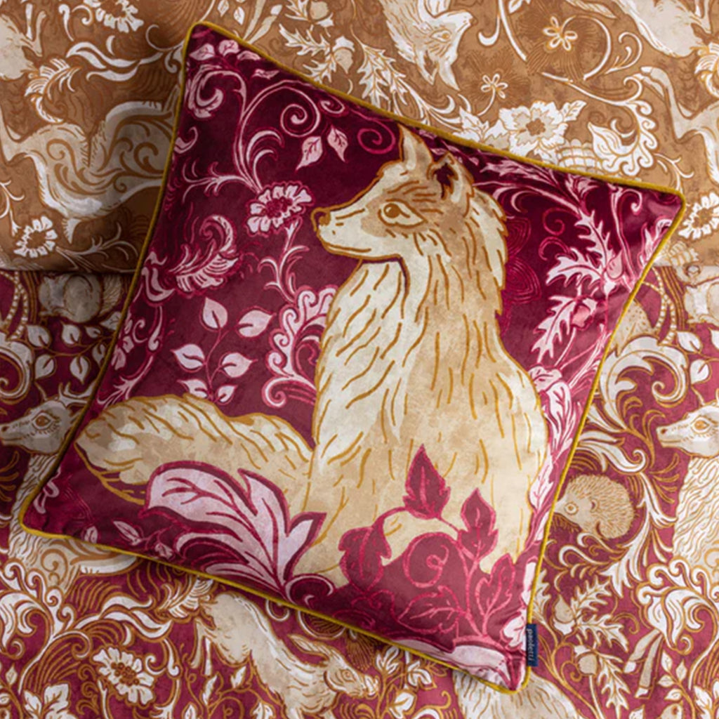 Harewood Animal Cushion Fox - Feather Filled