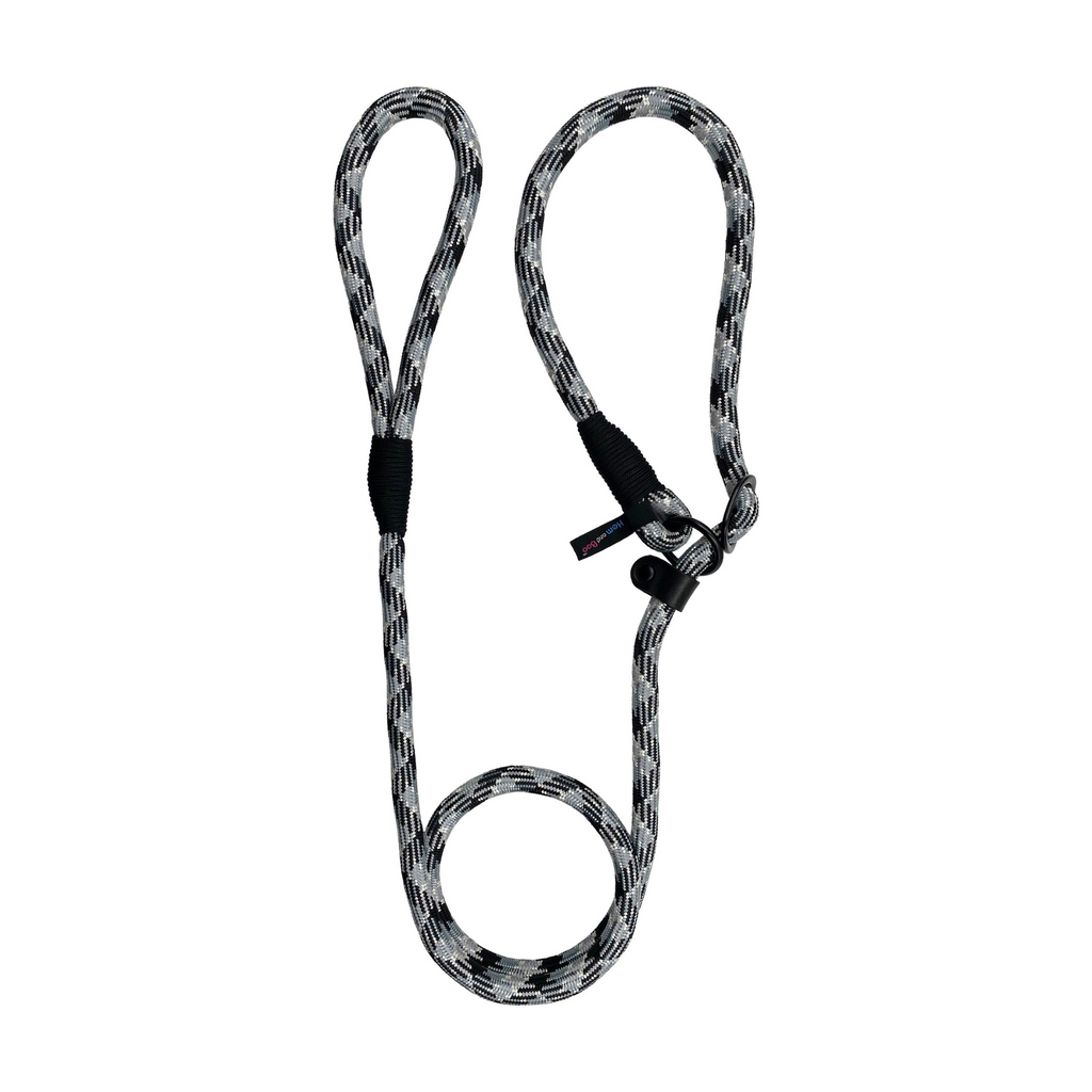 Hem and Boo High Performance Rope Slip Lead - Black/Grey