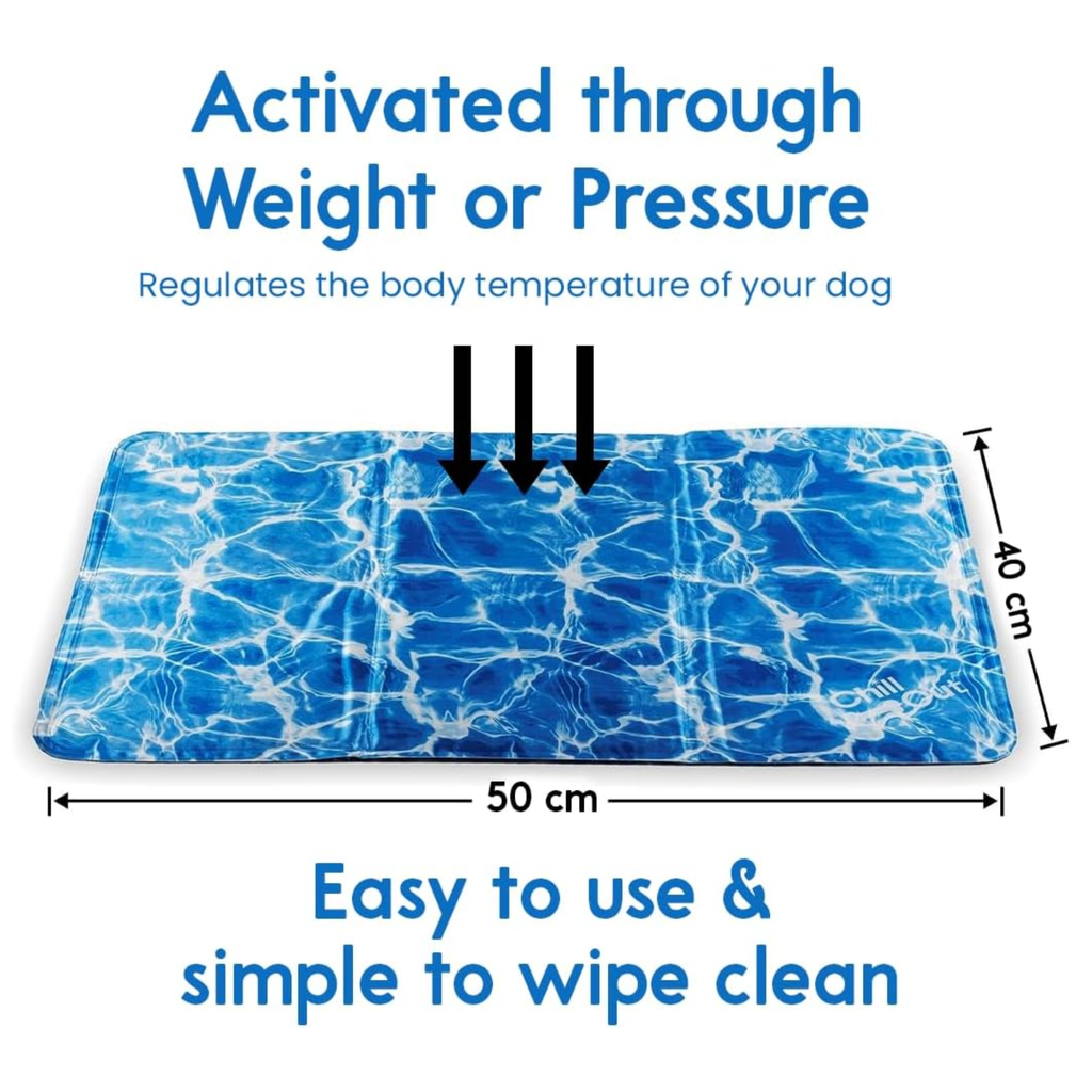 All For Paws Chill Out Always Cool Dog Mat - Medium