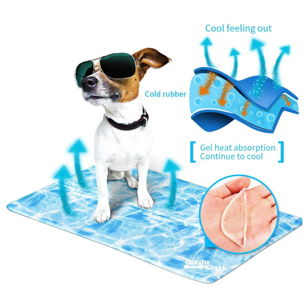 All For Paws Chill Out Always Cool Dog Mat - Large