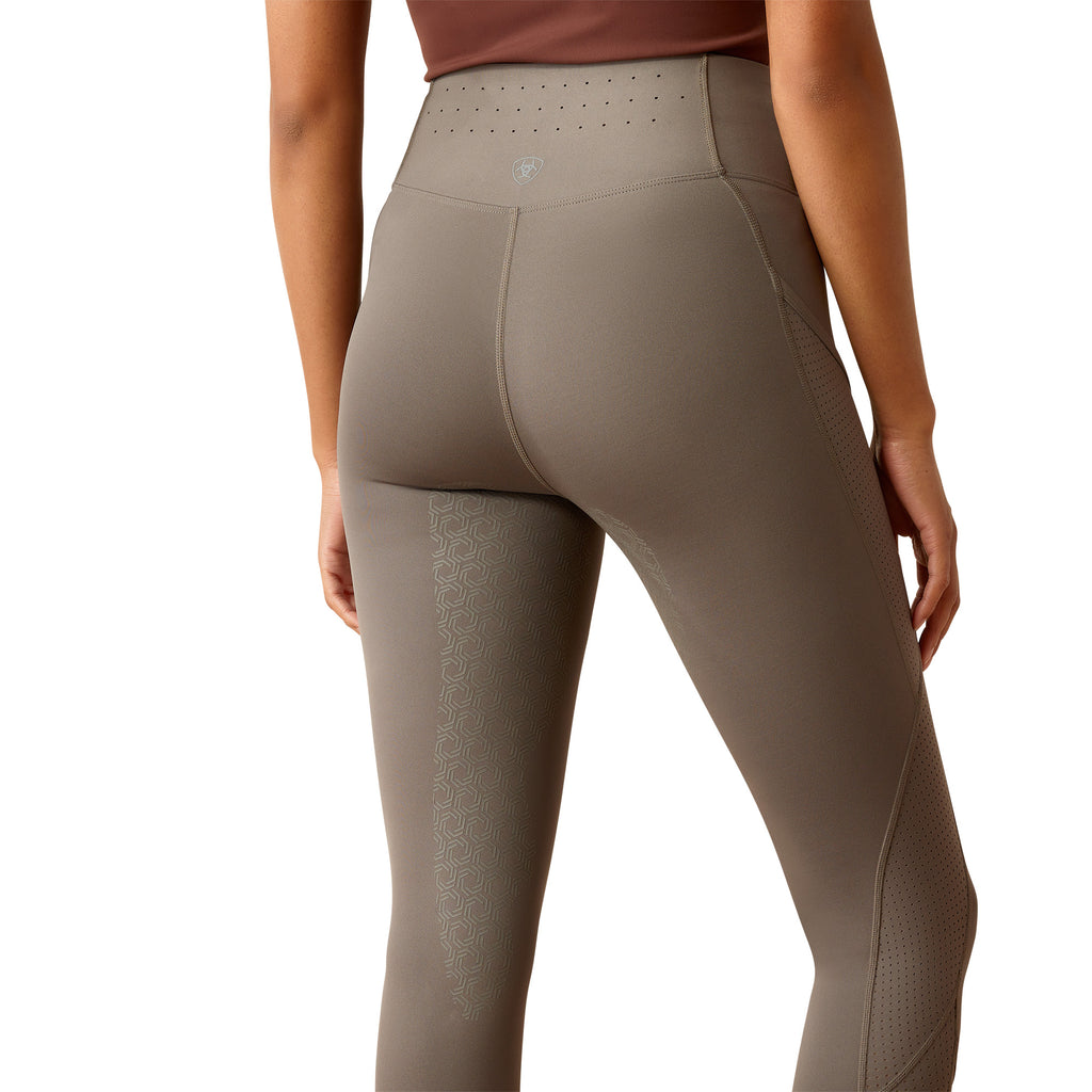 Ariat Ladies Breathe Eos Half Grip Tight - Plum Grey