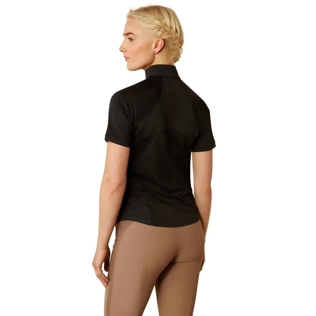 Ariat Ladies Soquel 1/4 Zip Baselayer - Black