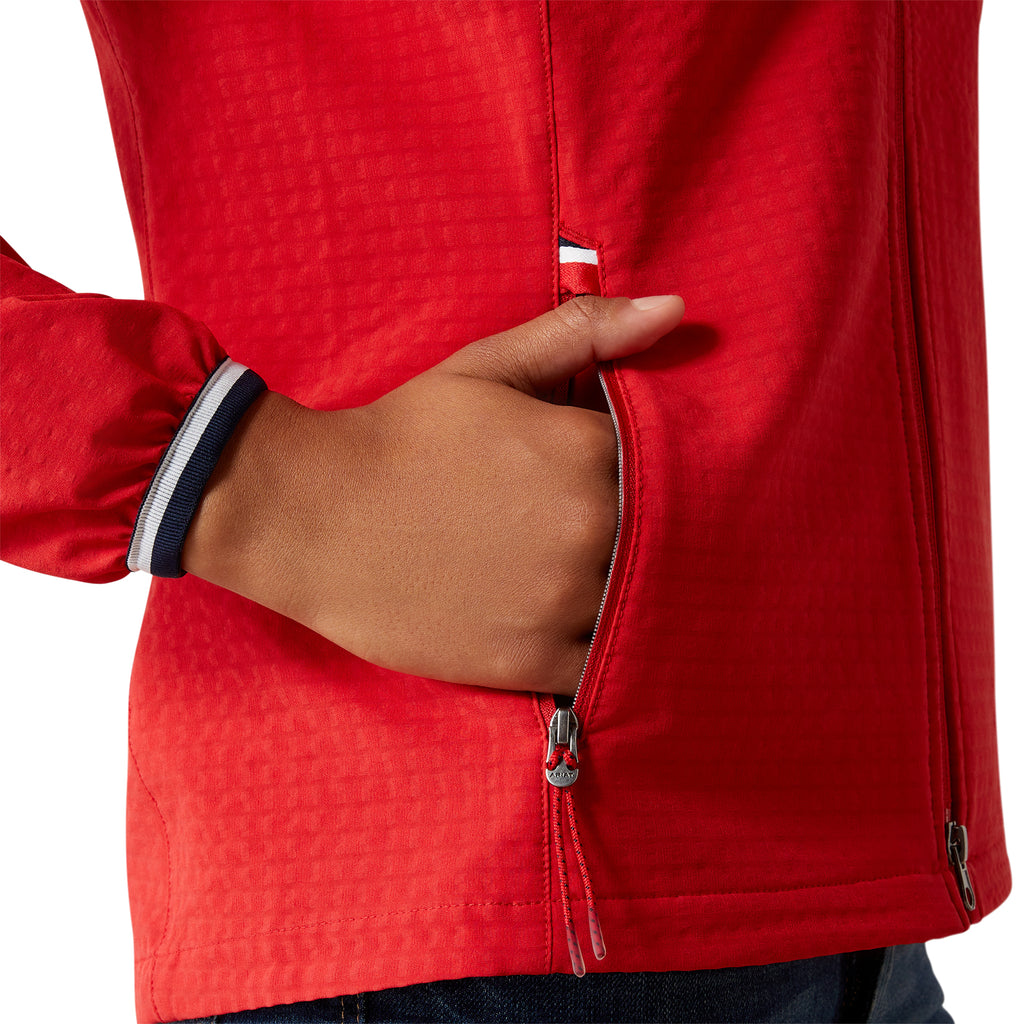 Ariat Ladies Versa Team Jacket - Weg Red