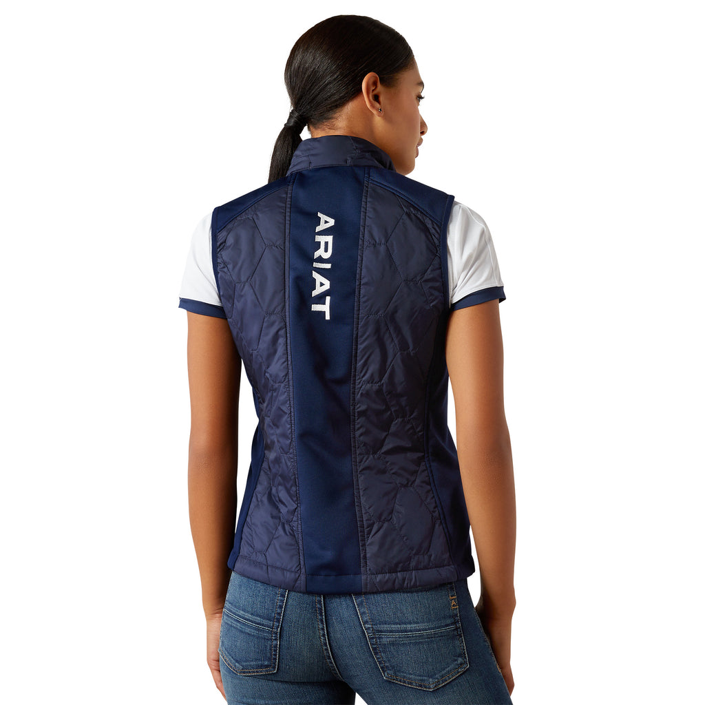 Ariat Ladies Fusion Insulated Vest - Team Navy