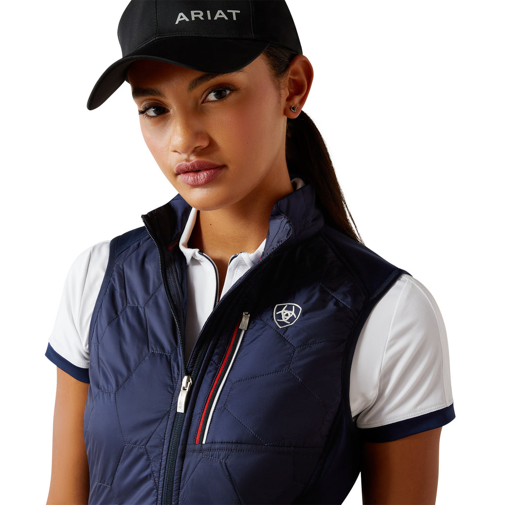 Ariat Ladies Fusion Insulated Vest - Team Navy