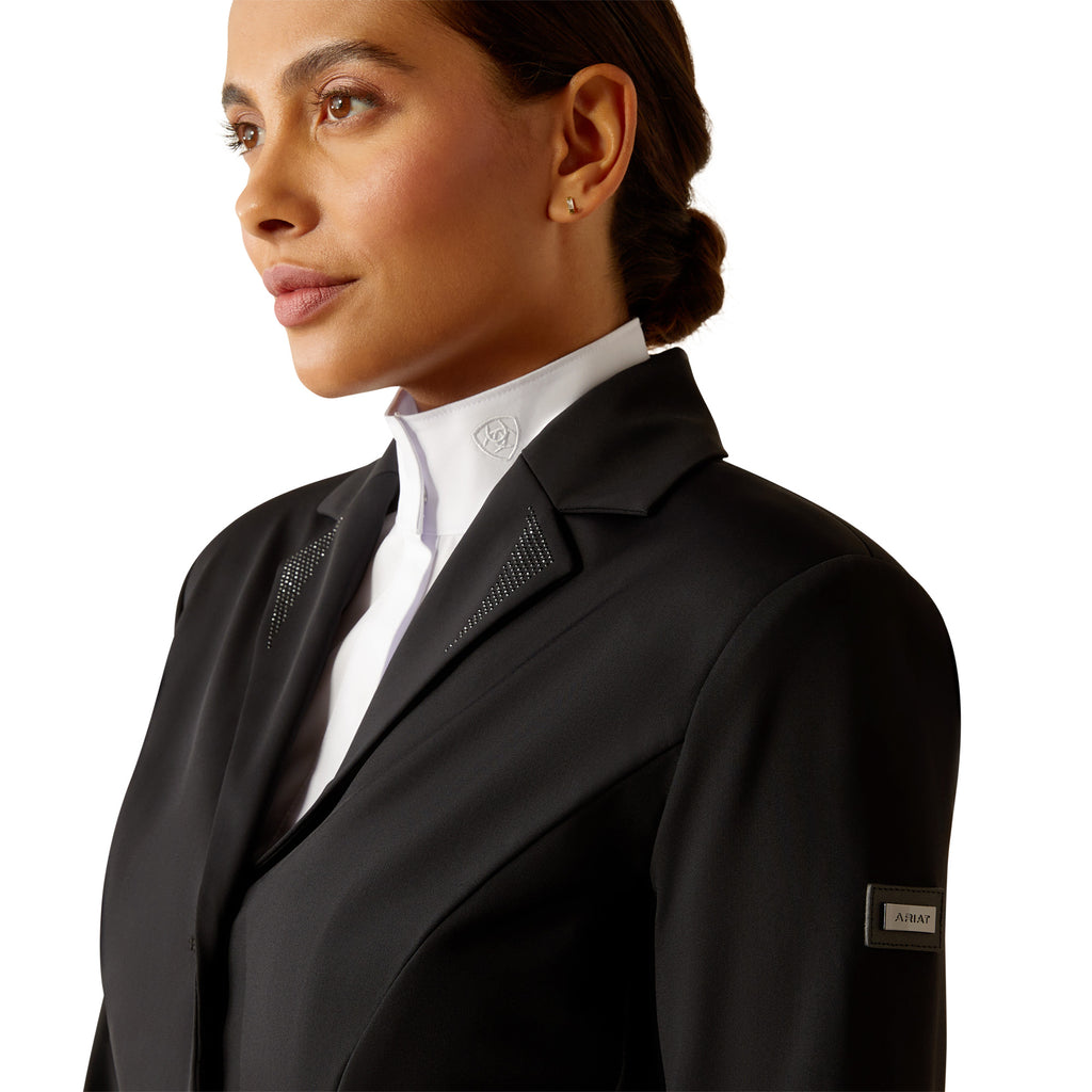 Ariat Ladies Meridian X Show Coat - Black