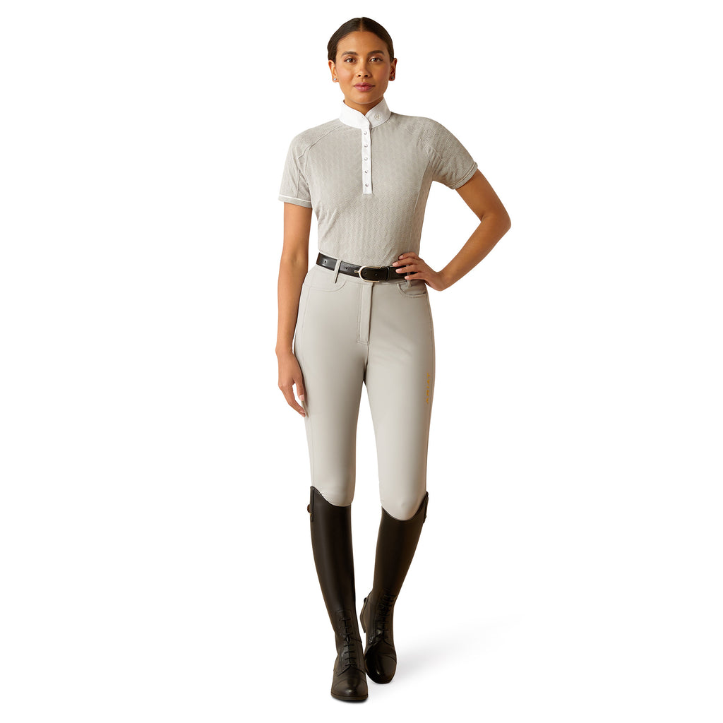 Ariat Ladies Showstopper X Show Shirt - Silver Sconce