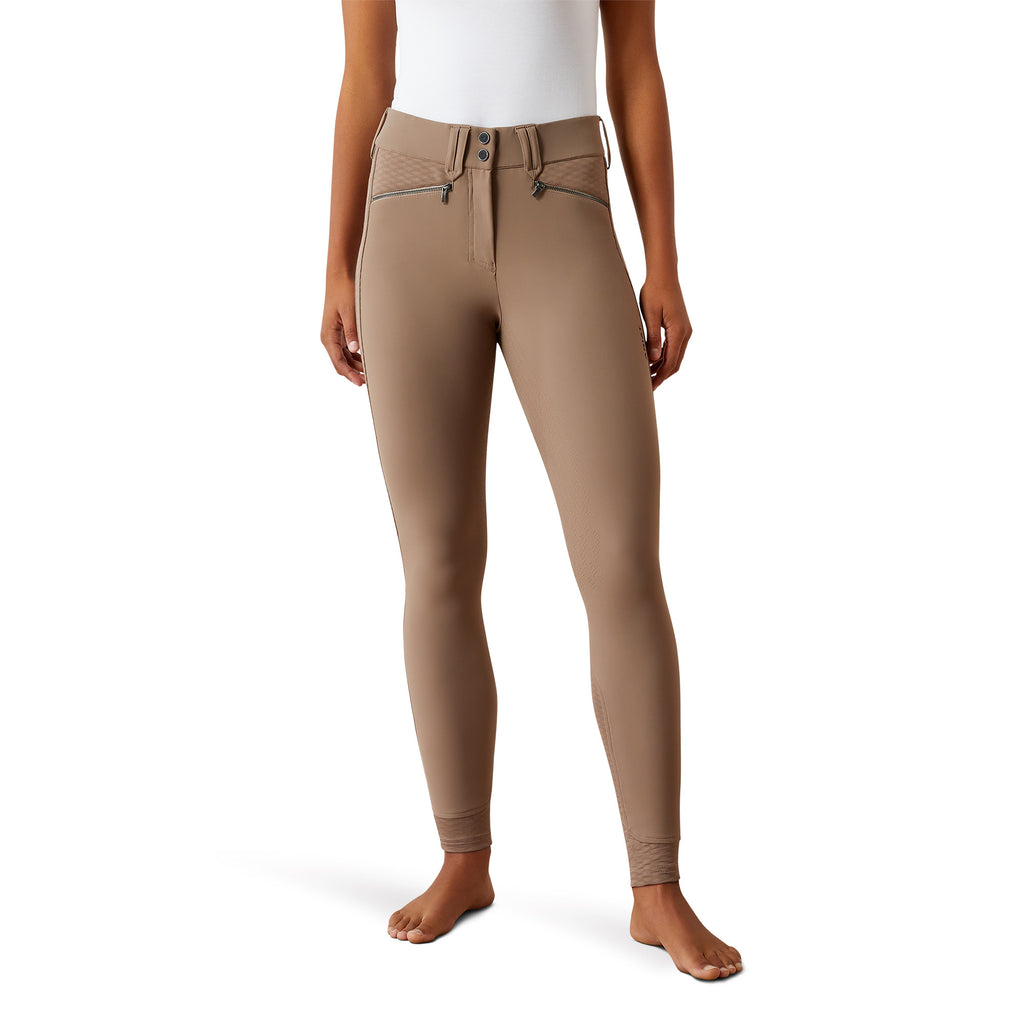 Ariat Ladies Tri Factor X Bellatrix Full Seat Breech - Brick Brown