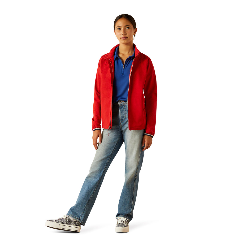 Ariat Youth Versa Team Jacket - Red Team