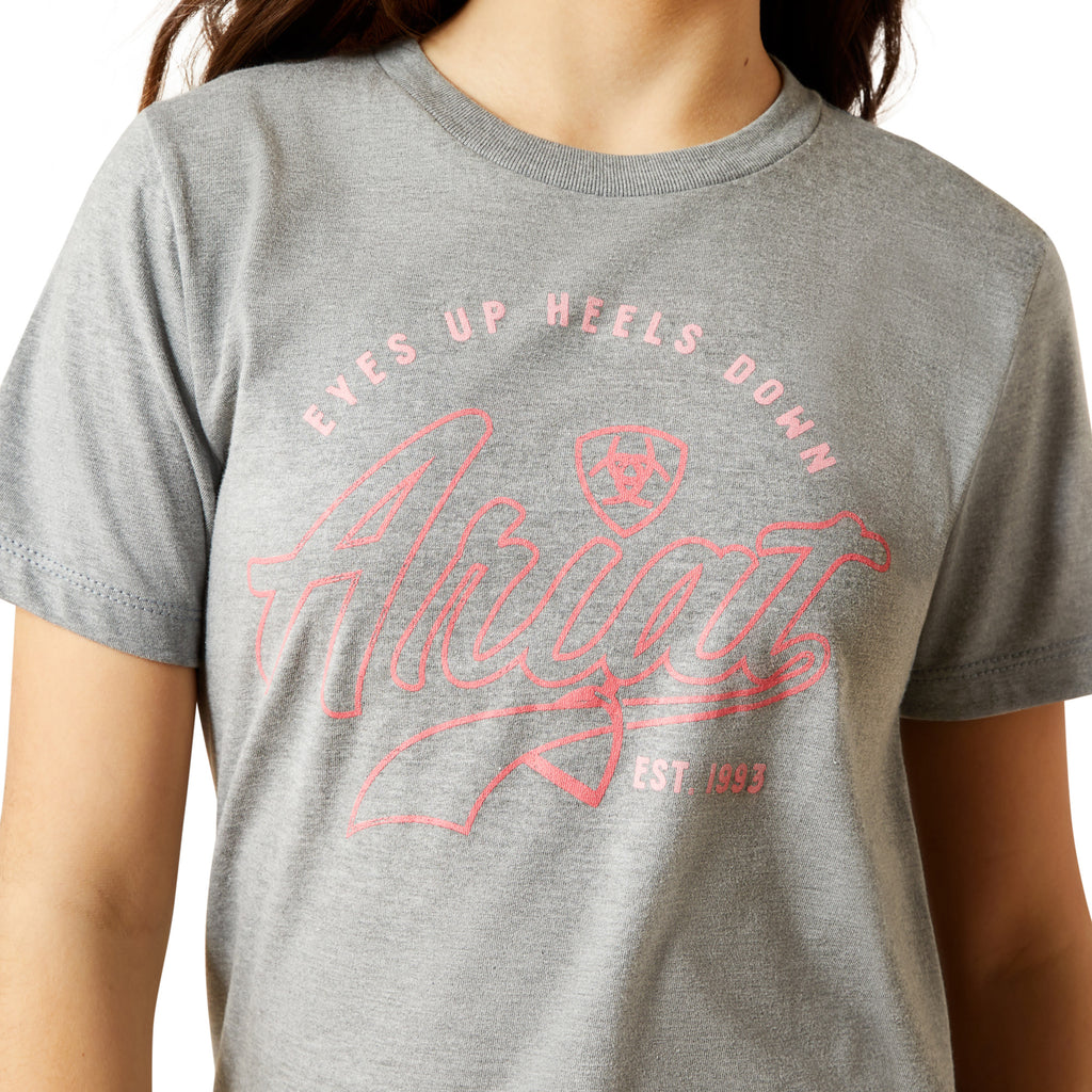Ariat Youth Heels Down T-Shirt - Ice Berg