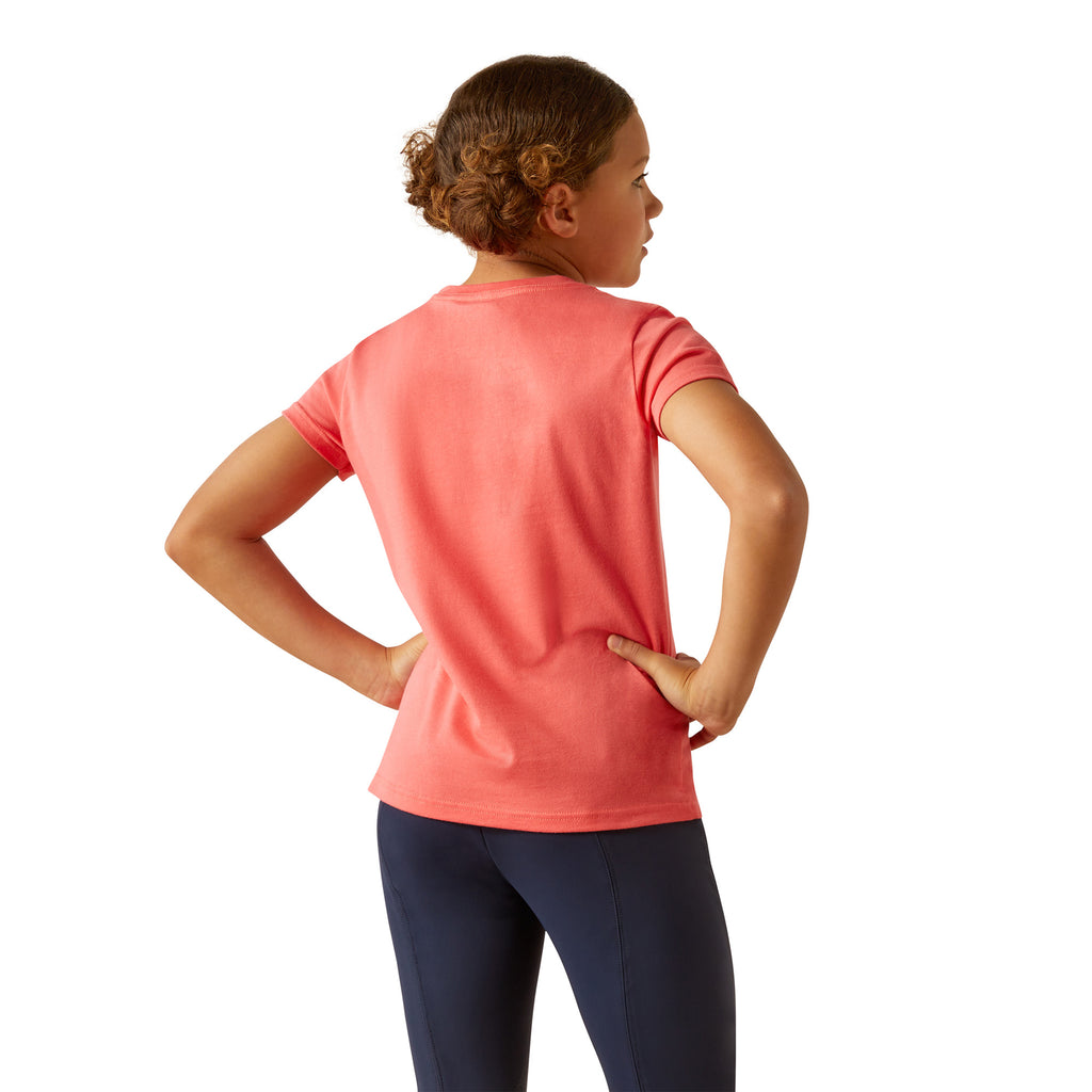 Ariat Youth Grateful T-Shirt - Coral Paradise