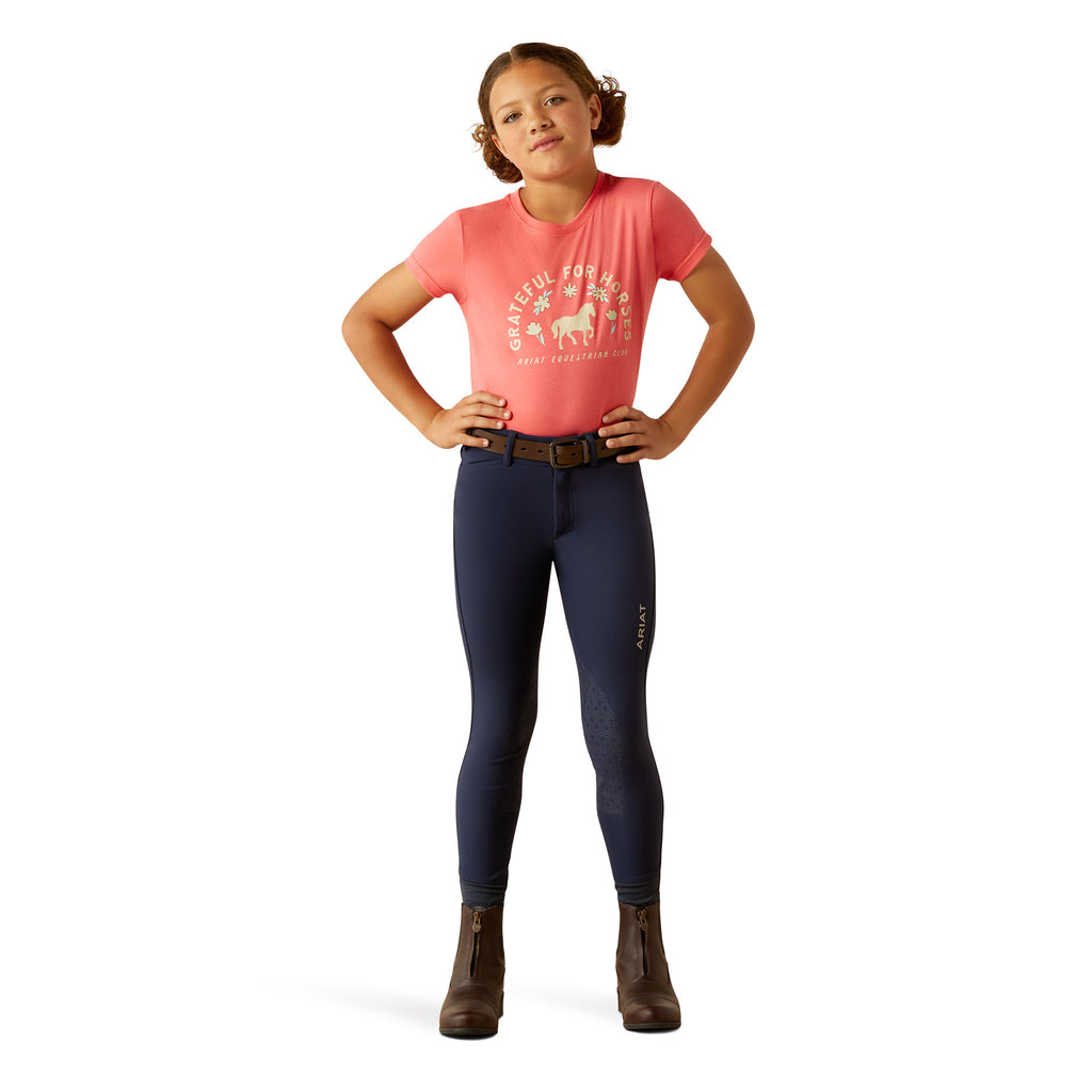 Ariat Youth Grateful T-Shirt - Coral Paradise