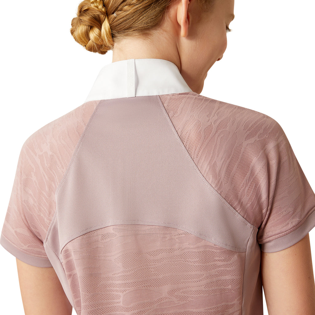 Ariat Youth Aptos Vent 2.0 Show Shirt - Sea Fog