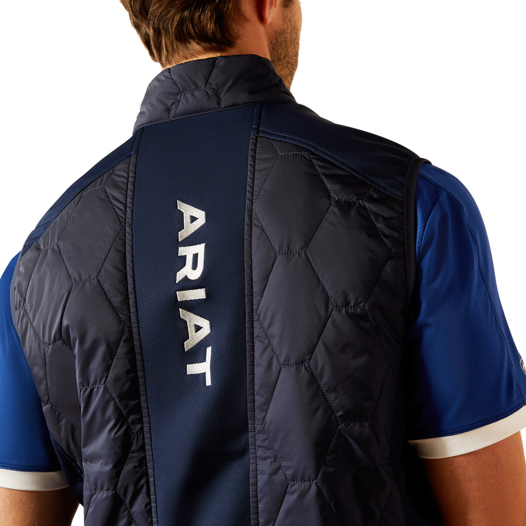 Ariat Mens Fusion Insulated Vest - Navy Team