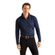 Ariat Mens Sunstopper 3.0 1/4 Zip Baselayer - Navy Eclipse