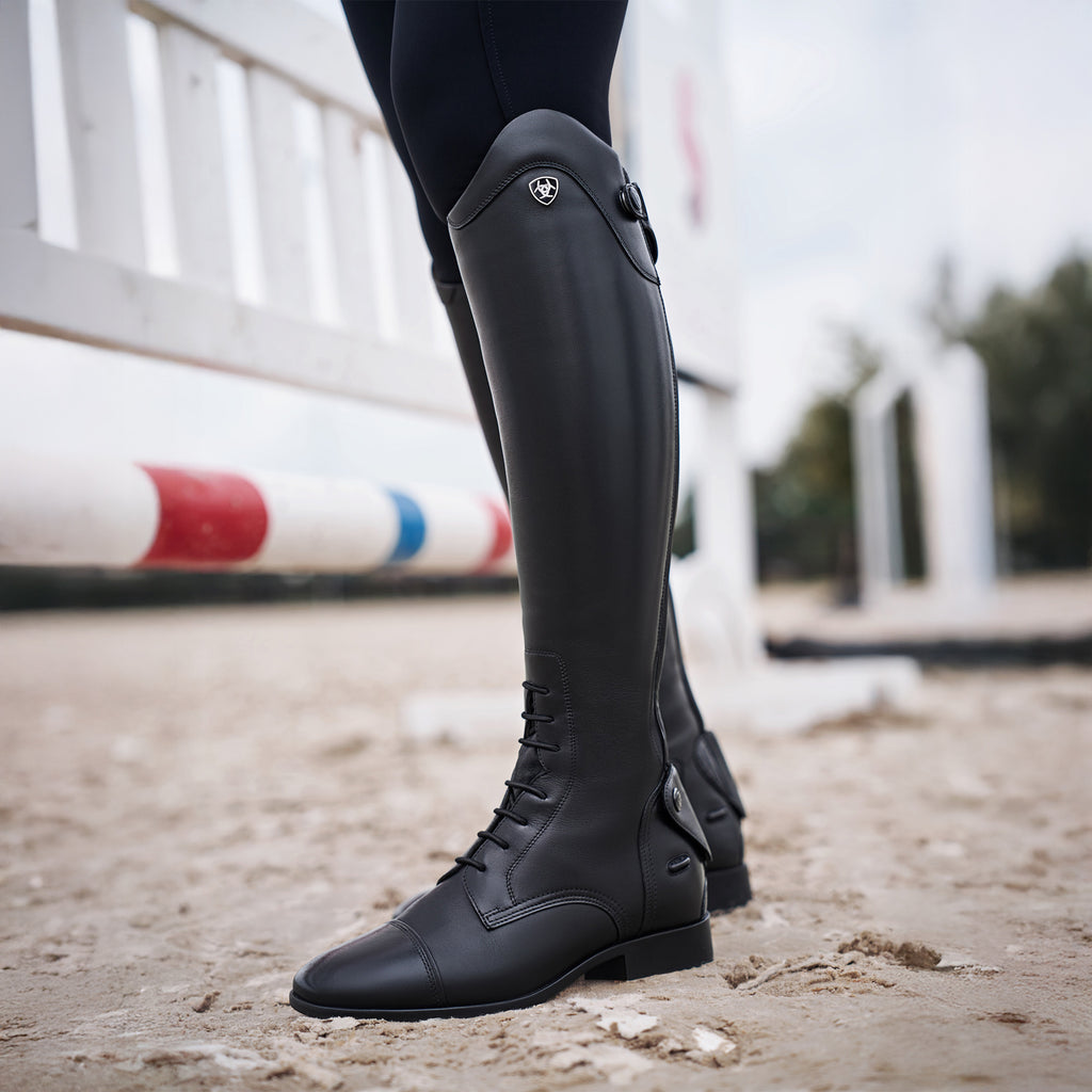 Ariat Ladies Palisade Field Tall Riding Boot - Black