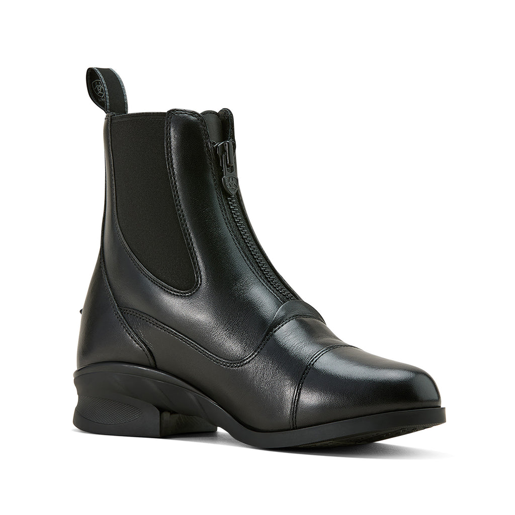 Ariat Ladies Heritage Zip Paddock Boot - Black