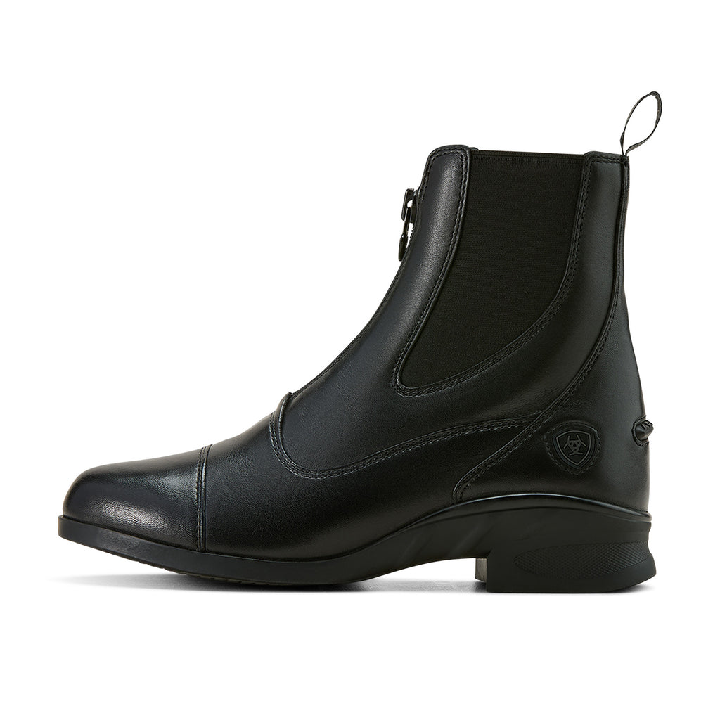 Ariat Ladies Heritage Zip Paddock Boot - Black