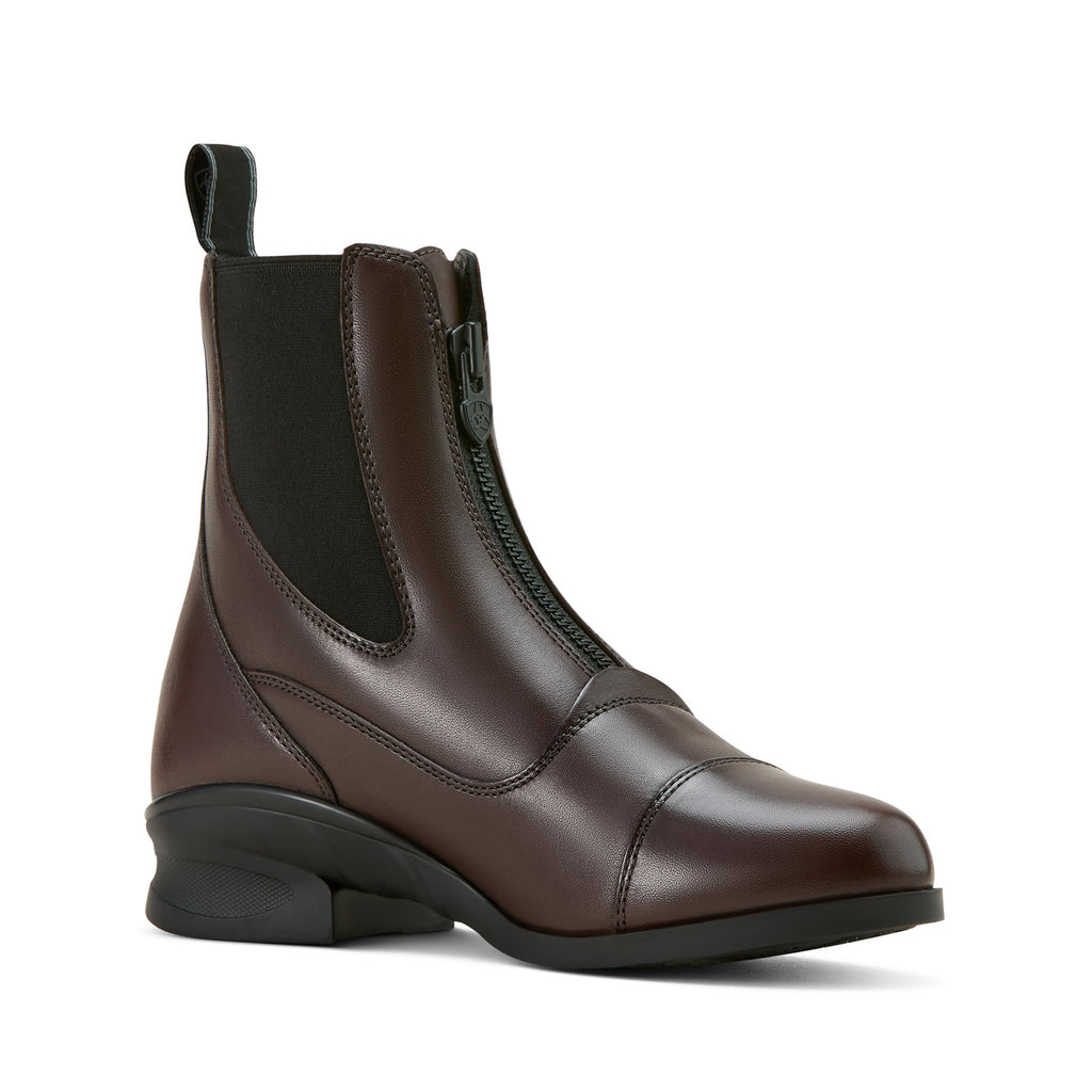 Ariat Ladies Heritage Zip Paddock Boot - Light Brown