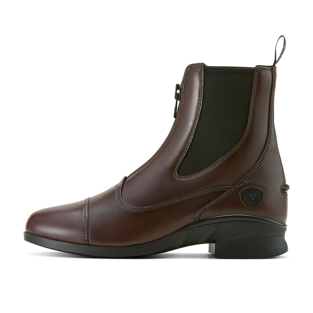Ariat Ladies Heritage Zip Paddock Boot - Light Brown